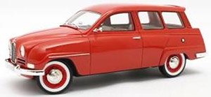 Saab 95 1963 red 1:18 Cult Scale Models 