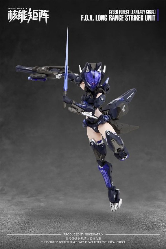 CYBER FOREST [FANTASY GIRLS] F.O.X LONG-RANGE STRIKER UNIT Plastic