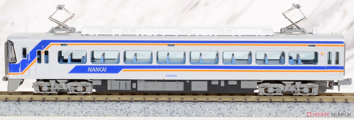 南海 10000系 改造中間車編成 新塗装・新社紋 4両セット (4両