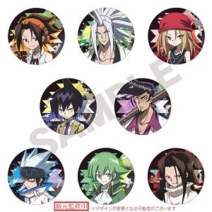 シャーマンキング トレーディング缶バッジ (8個セット