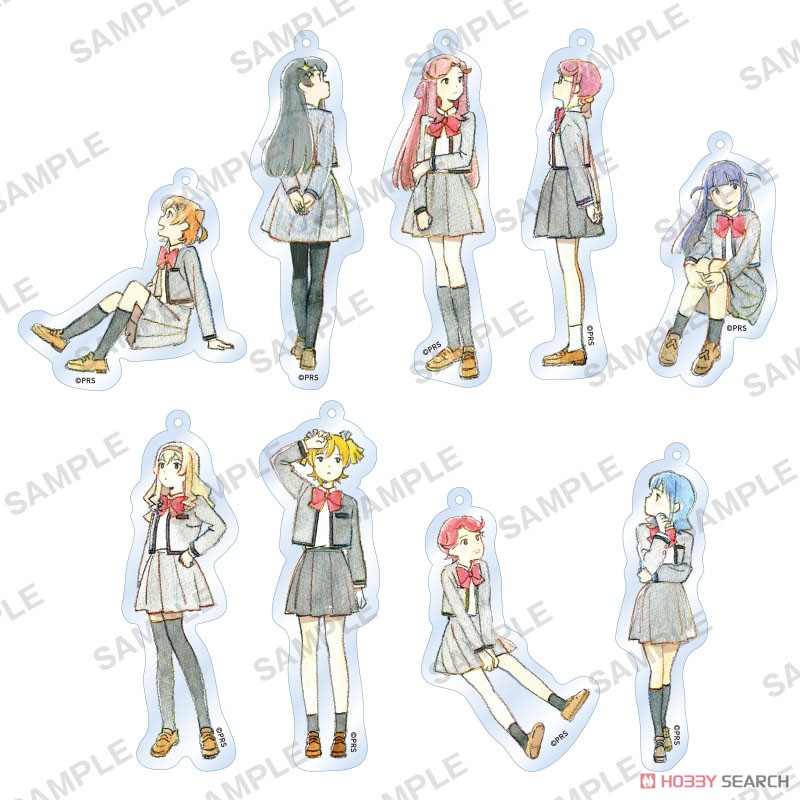 少女☆歌劇 レヴュースタァライト 飛び出し坊や風アクリルクリップ