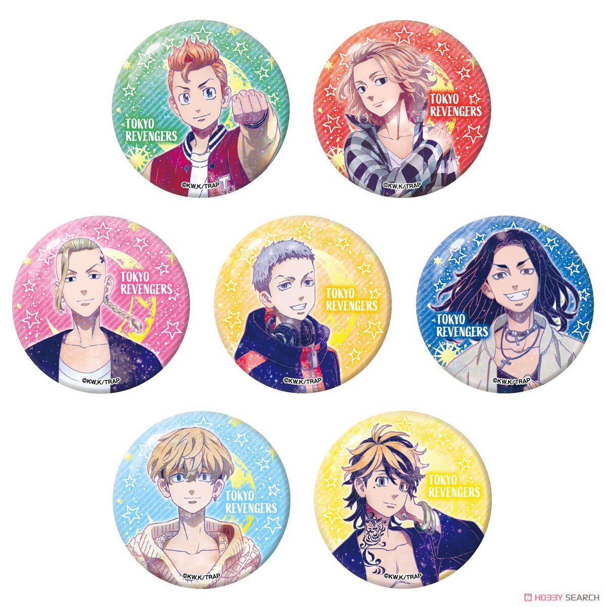 東京リベンジャーズ　Starry Sky Collection缶バッジ　松野千冬 東京リベンジャーズ ギャラクシーシリーズ グリッター缶バッジ 松野千