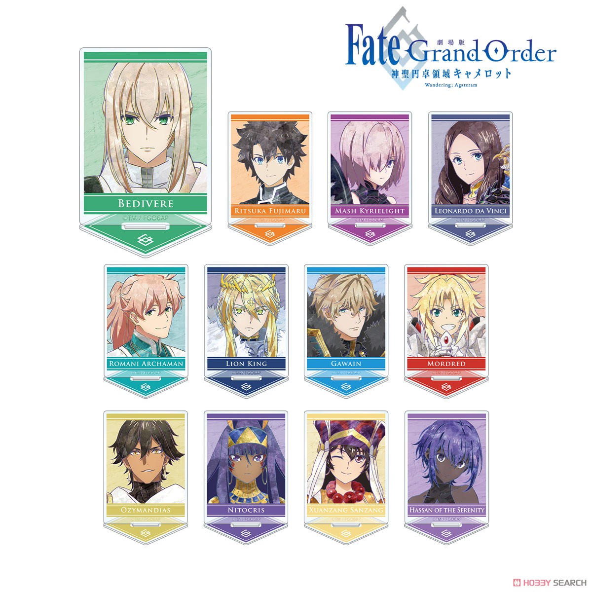 Fate/Grand Order - Divine Realm of the Round Table: Camelot Wandering; Agateram Ani-Art Trading Acrylic Stand (Set of 12) (Anime Toy) 商品画像13