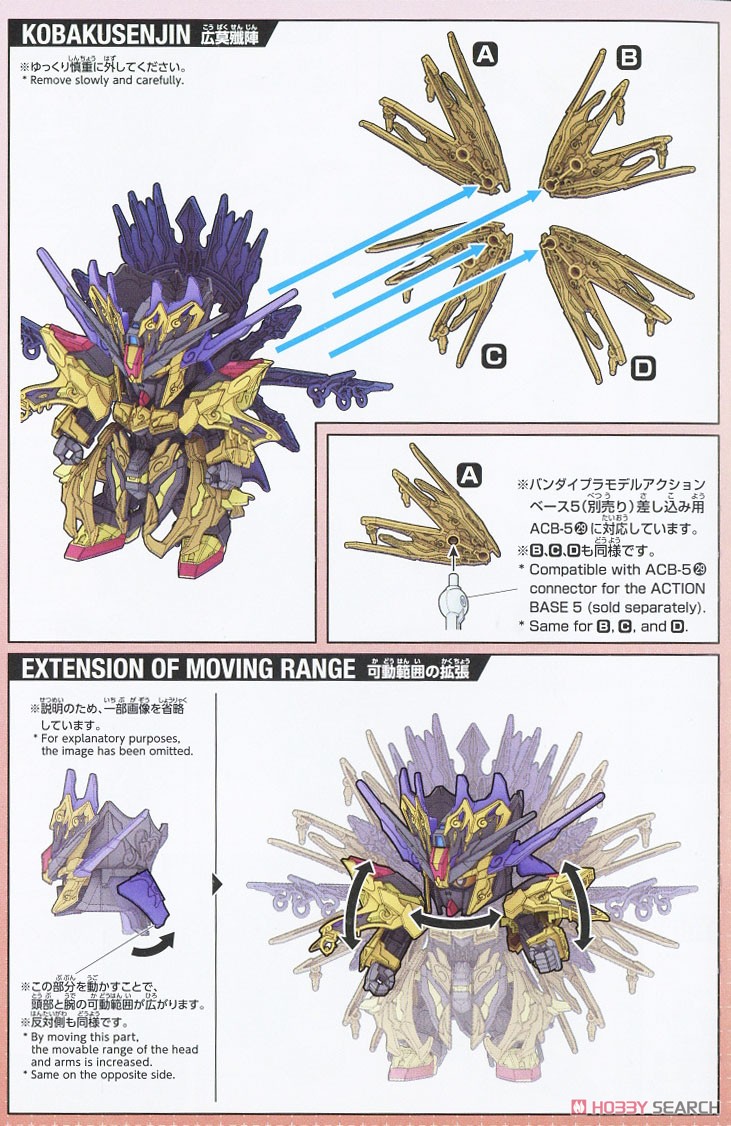 SDW HEROES 窮奇ストライクフリーダムガンダム (ガンプラ) 設計図3