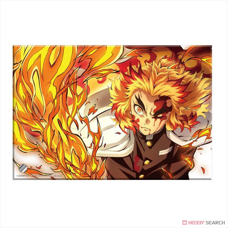鬼滅の刃 アクリルプレート 煉獄杏寿郎 (キャラクターグッズ) - ホビー