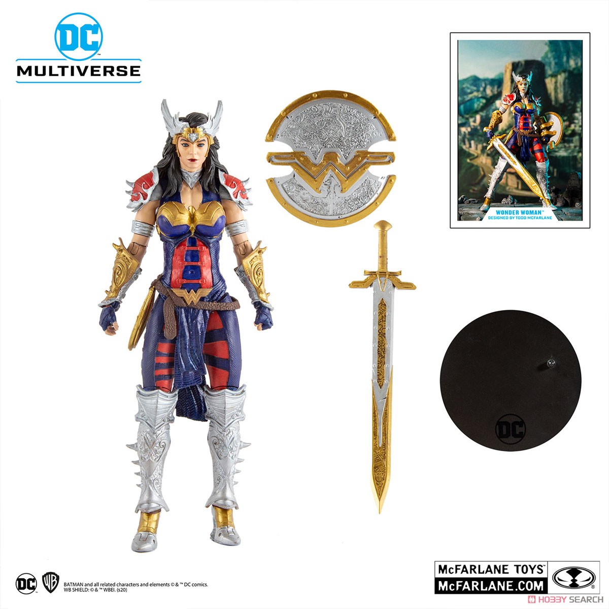DCコミックス』【DCマルチバース】7インチ・アクションフィギュア
