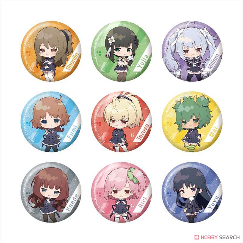 アサルトリリィ Last Bullet トレーディングぷくぅぅキラキラ缶バッジ 