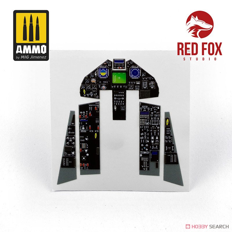 F-117A ナイトホーク (後期型)用3Dアクリルインパネ (トランペッター用) (プラモデル) 商品画像2