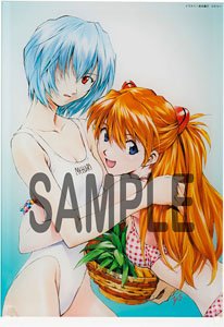 貞本義行「新世紀エヴァンゲリオン」F6キャンバスアート A