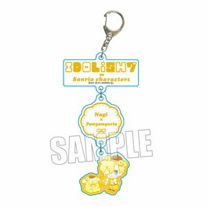 3連キーホルダー アイドリッシュセブン サンリオキャラクターズ 六弥ナギ キャラクターグッズ ホビーサーチ キャラクターグッズ