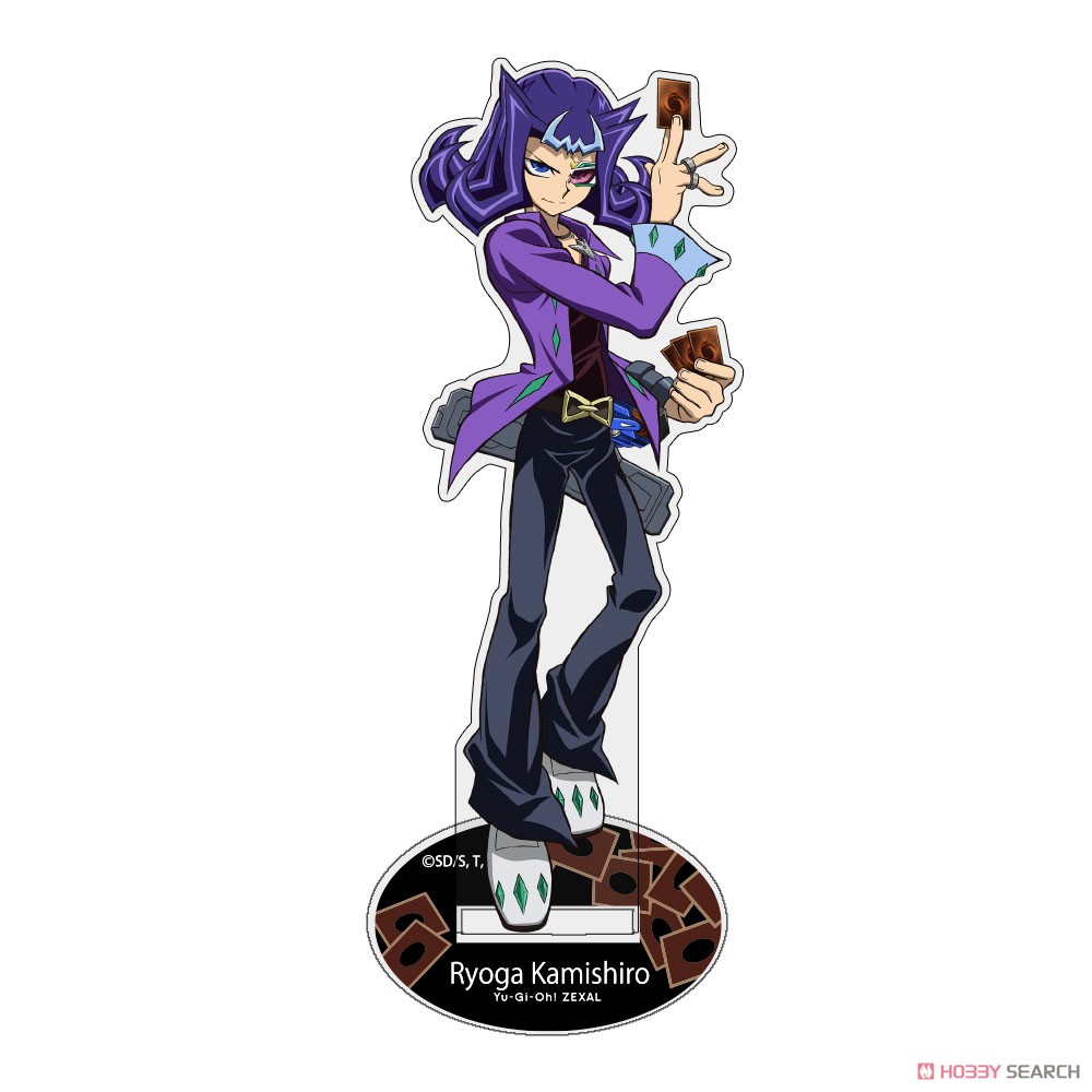 遊☆戯☆王ZEXAL　シャーク　神代凌牙　アクリルキー　缶バッジ他セット　16点 神代凌牙】アクリルカード 遊☆戯☆王ZEXAL 01 振り向きVer