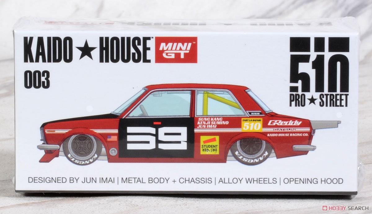 ダットサン 510 プロストリート SK510 レッド KAIDO HOUSE (左ハンドル