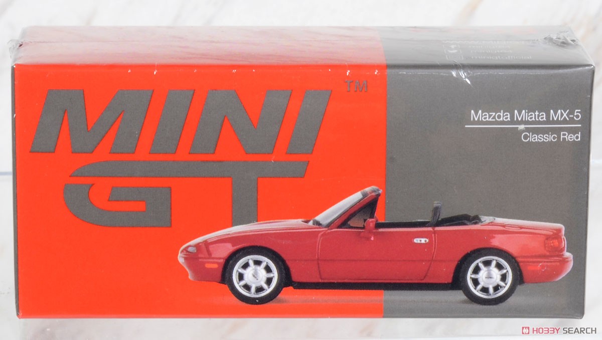 マツダ ミアータ MX-5 (NA) クラシックレッド (左ハンドル) (ミニカー) パッケージ1