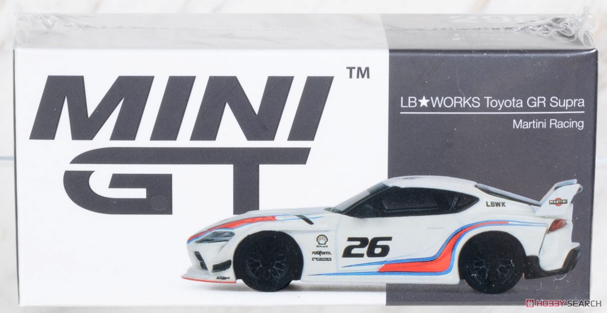 LB★WORKS GR スープラ マルティニレーシング (左ハンドル) (ミニカー) パッケージ1