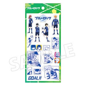 Blue Lock Plane Sticker Green (Anime Toy)