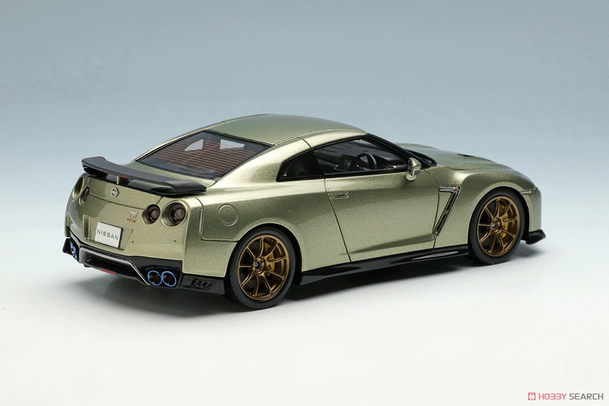 NISSAN GT-R Premium Edition T-spec 2022 Millennium Jade Diecast