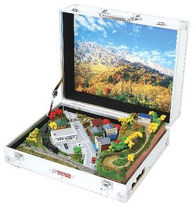 (Z) Mini Briefcase (Trunk) Layout [Tunnel & Illumination Type] (Model Train)