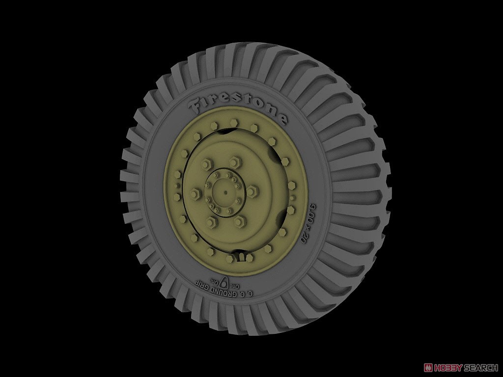 M8 Greyhound Road Wheels (Firestone) (Plastic model) Other picture1