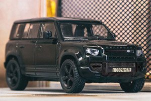 1/64ミニカー land rover defender90.110　４台セット