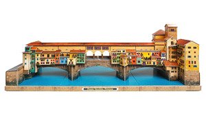 ヴェッキオ橋 (フィレンツェ、イタリア) (ペーパークラフト)
