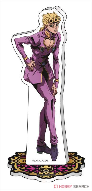JoJo`s Bizarre Adventure: Golden Wind Big Acrylic Stand [JoJo -New