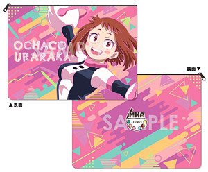 僕のヒーローアカデミア 合皮フラットケース -Color- C. 麗日お茶子 (キャラクターグッズ)