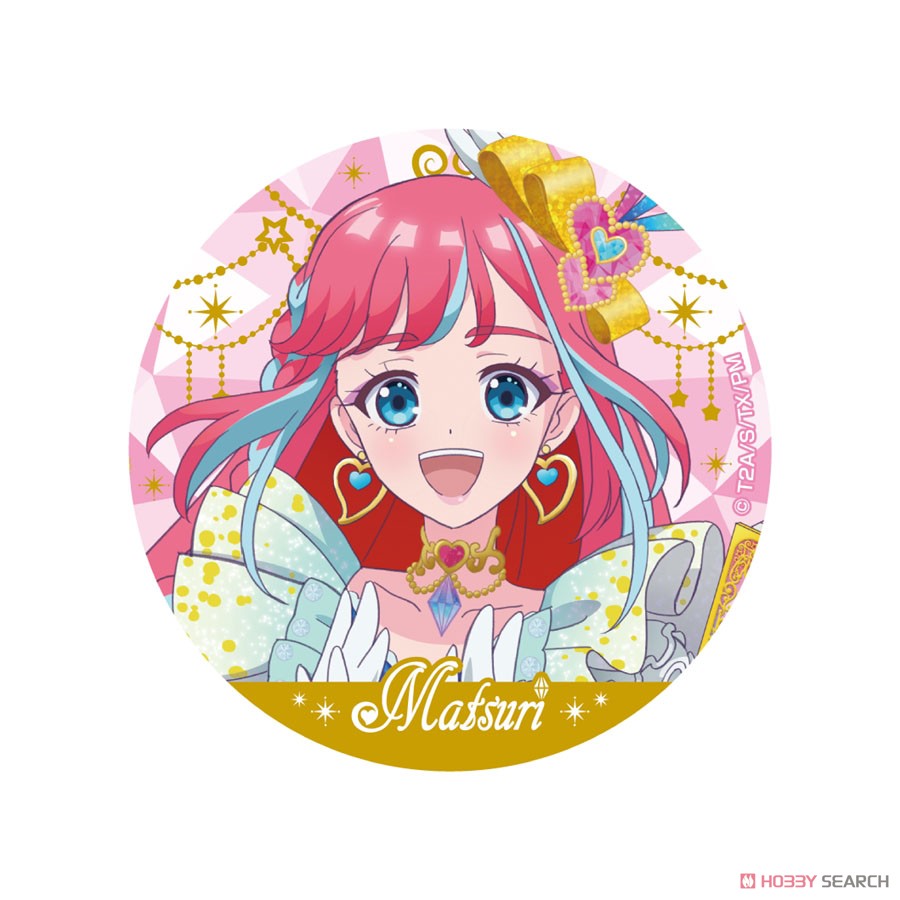 ワッチャプリマジ　陽比野まつり　ひみつのプリマジまつり 缶バッジ ワッチャプリマジ！ カンバッジ 陽比野まつり キャラクターグッズ