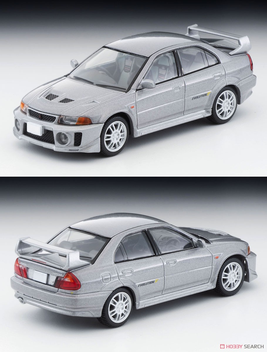 TLV-N187d 三菱ランサーGSR エボリューションV (銀) (ミニカー) 商品画像1