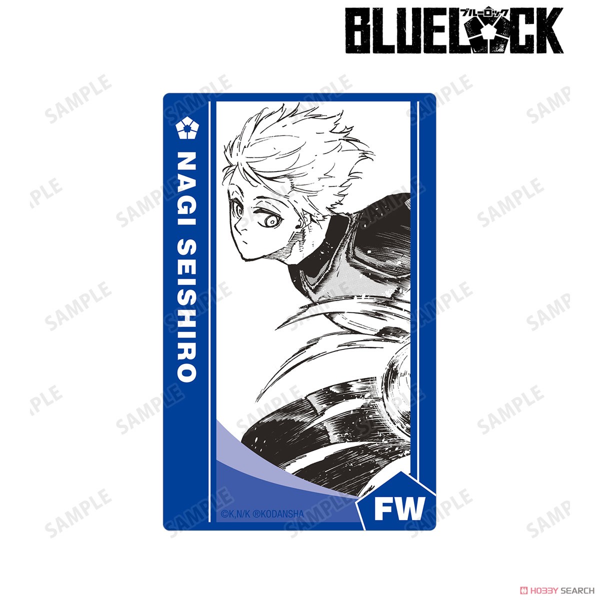 Blue Lock Seishiro Nagi Card Sticker (Anime Toy) Images List