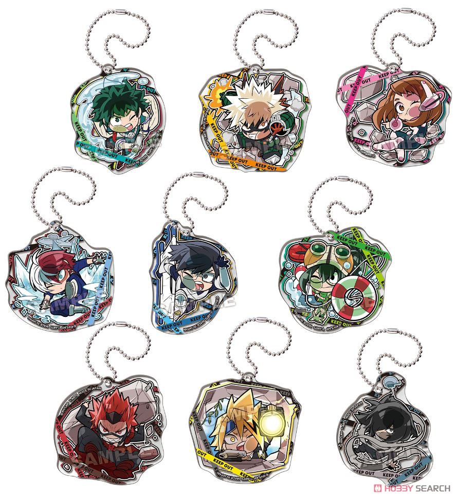 僕のヒーローアカデミア　ぴた！でふぉめ　救助活動　アクリルキーホルダー ぴた！でふぉめ 僕のヒーローアカデミア 救助活動 アクリル