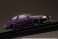 トヨタ カローラ レビン 2ドア AE86 カーボンボンネット パープル / ブラック (カスタムカラー) (ミニカー) 商品画像8 サムネイル