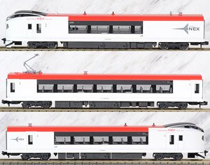 JR E259系 特急電車 (成田エクスプレス) 基本セット (基本・3両セット) (鉄道模型)