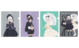 魔女の旅々 描き下ろしイラスト 集合 ロリータファッションver クリアファイル キャラクターグッズ ホビーサーチ キャラクターグッズ
