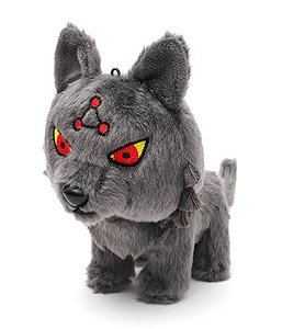 呪術廻戦 伏黒の式神ぬいぐるみキーホルダー 玉犬 黒 キャラクターグッズ ホビーサーチ キャラクターグッズ