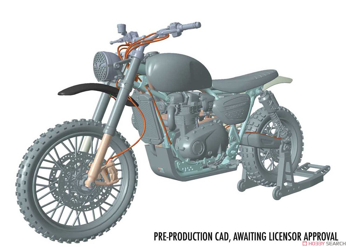 007 Triumph Scrambler 1200 ` No Time to Die` (Diecast Car) その他の画像1
