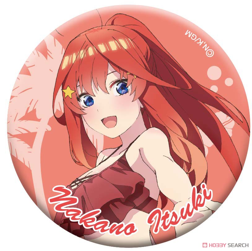映画 五等分の花嫁 缶バッジセット 五月 水着 キャラクターグッズ