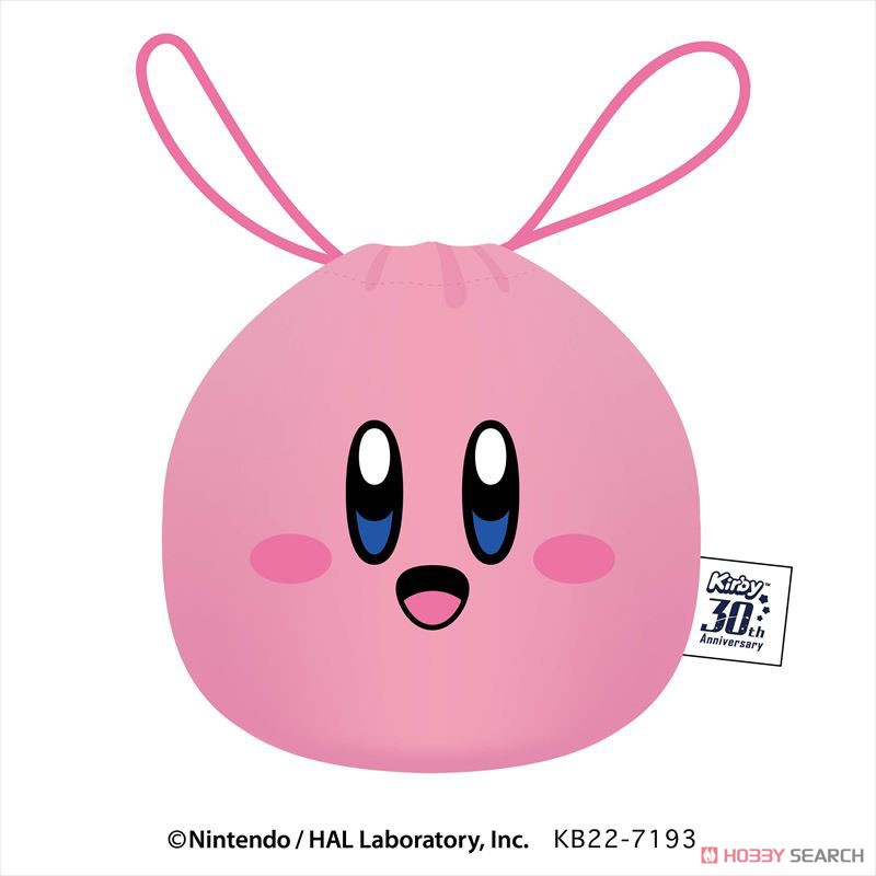 Kirby`s Dream Land 30th Fuwafuwa Purse Pouch (A) Smile (Anime Toy) 商品画像1