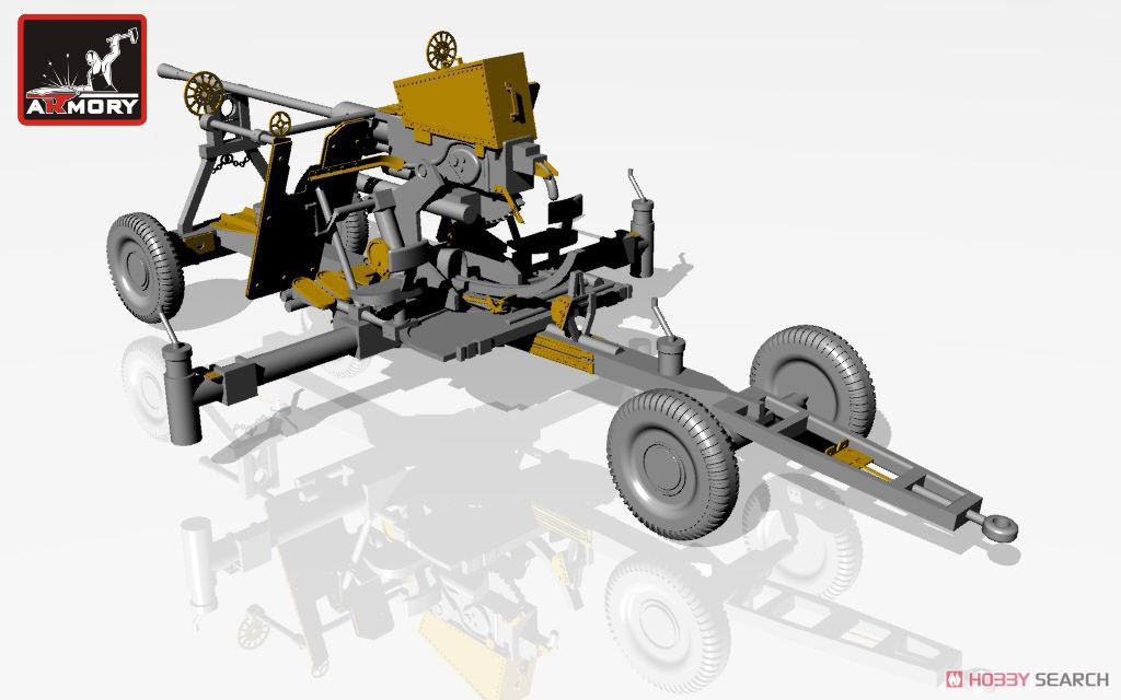 ボフォース 40mm機関砲 ディティール セット (ズべズダ用) (プラモデル) その他の画像2