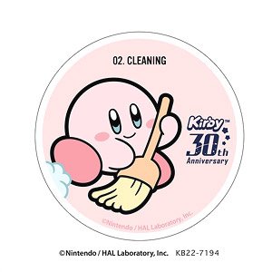 Kirby`s Dream Land 30th Clip Magnet (A) Cleaning (Anime Toy)