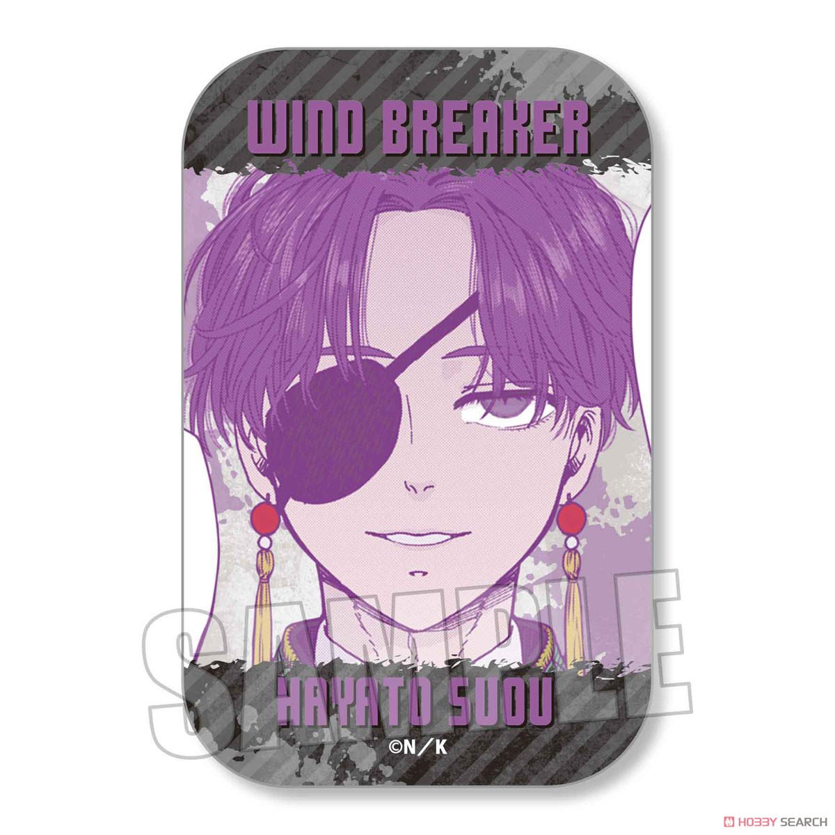 WIND BREAKER トレーディングスクエア缶バッジ 8点 トレーディングスクエア缶バッジ WIND BREAKER (8個セット