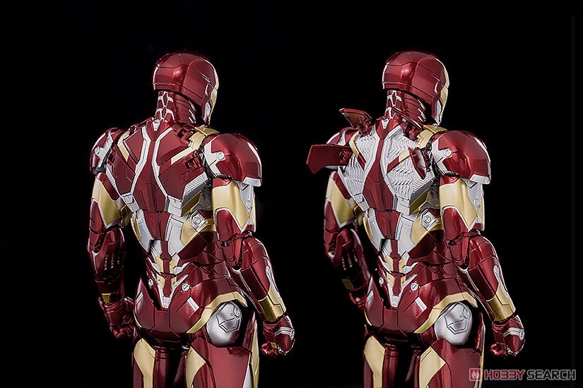 【中古開封済】スリーゼロ DLX アイアンマンマーク 46 DLX Iron Man Mark 46 (DLX アイアンマン・マーク46) (完成品