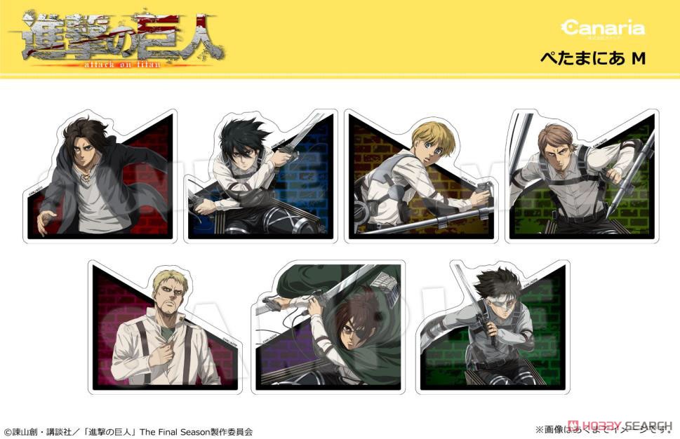 進撃の巨人 The Final ぺたまにあ M Vol 2 02 ミカサ キャラクターグッズ 画像一覧