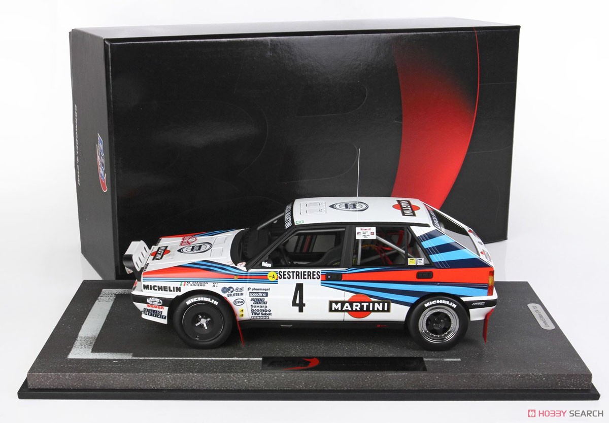 Lancia Delta HF Integrale Martini 8V #4 Winner Monte Carlo Rally