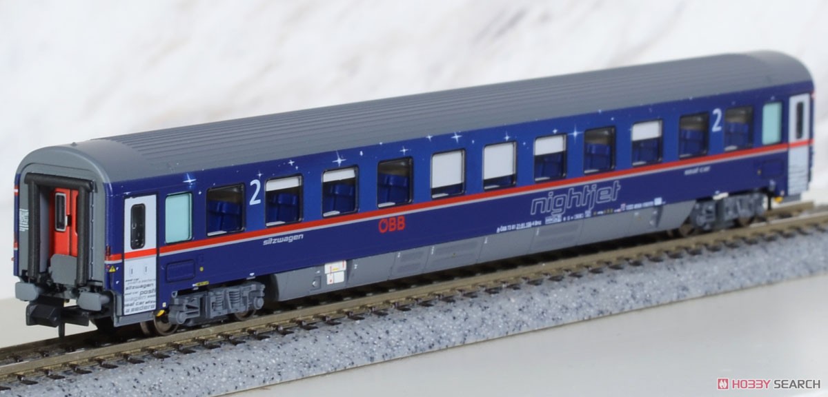 N97 025 (N) OBB Nightjet Ep.VI Personenwagen Euro Pride (2-Car Set