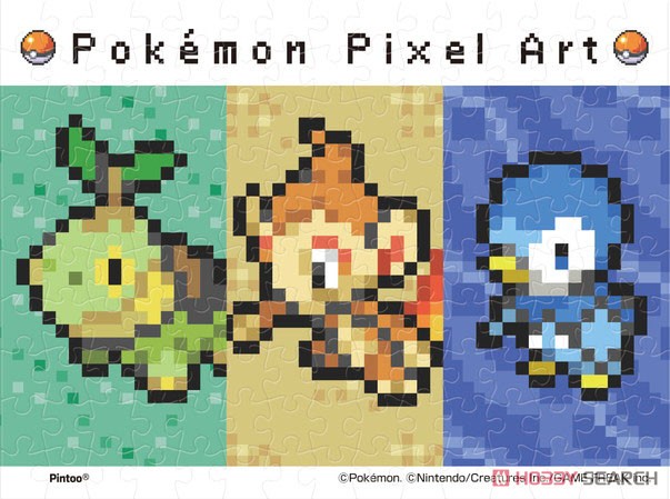 ポケットモンスター No.MA-80 Pokemon Pixel Art(シンオウ