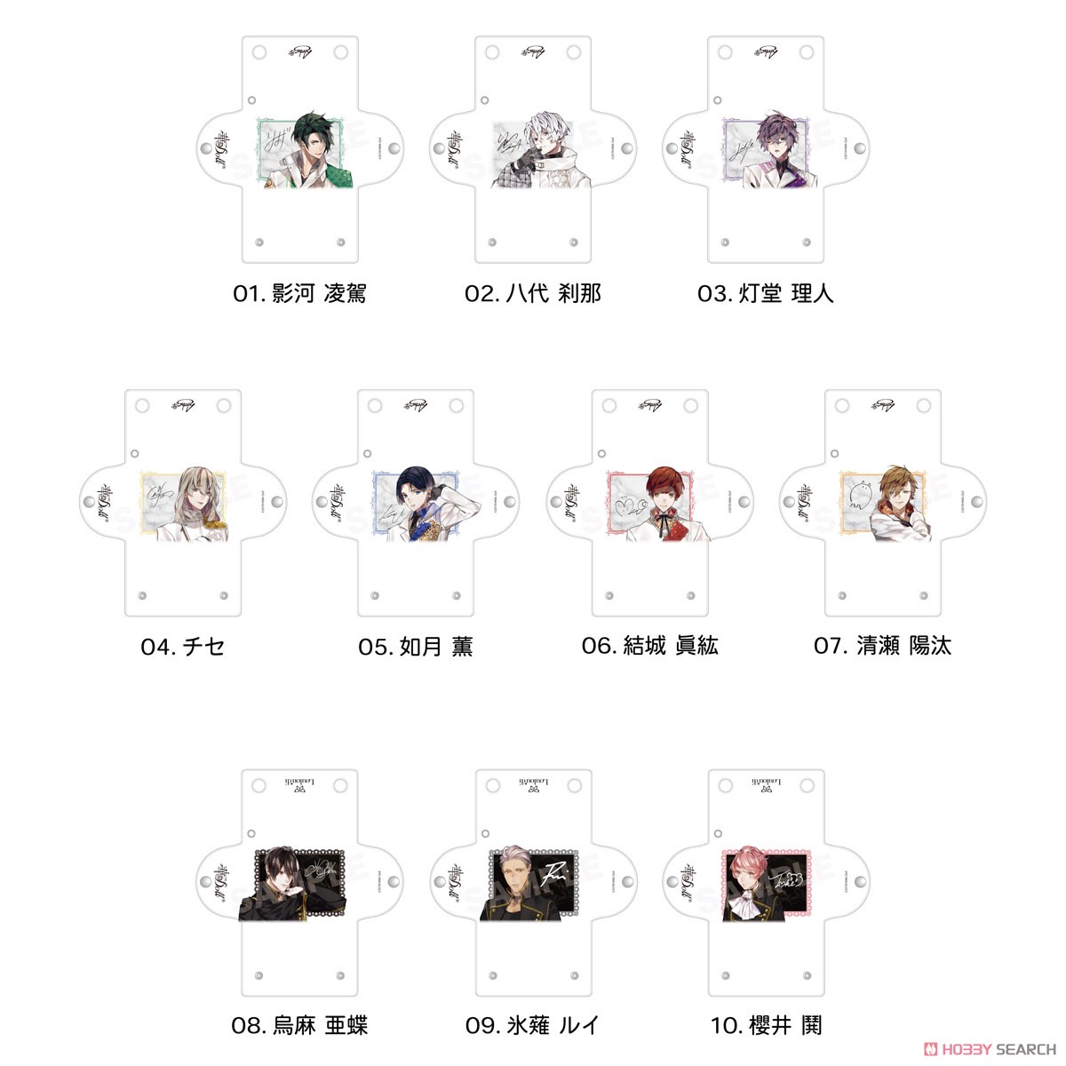 Hana Doll Clear Multi Case 07 Haruta Kiyose Anime Toy Other Picture2