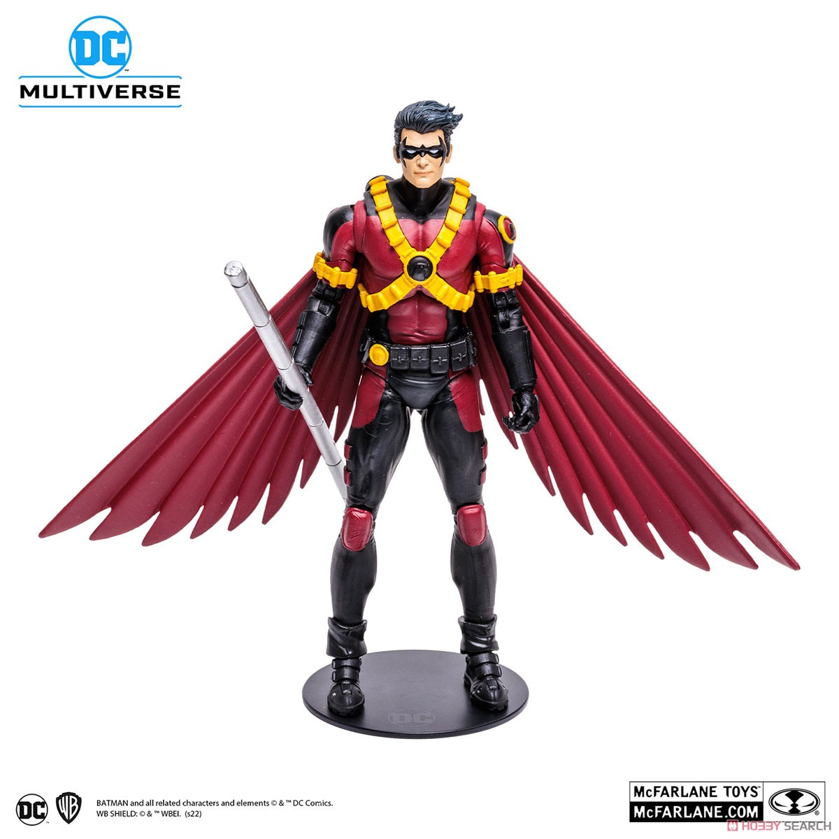 DC Comics - DC Multiverse: 7 Inch Action Figure - #152 Red Robin [Comic / The New 52] (Completed) Item picture1