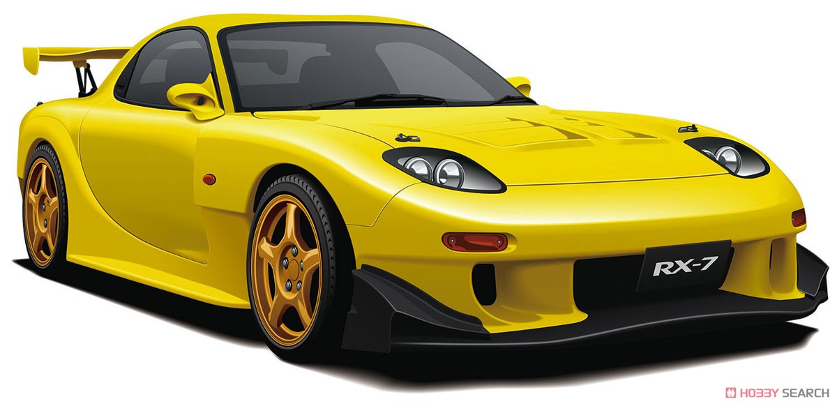 Mazda RX-7 (FD3S) Custom Competition Yellow Mica (Model Car) Other picture2
