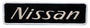 NISSAN (A30型) エンブレム ワッペン (ミニカー)