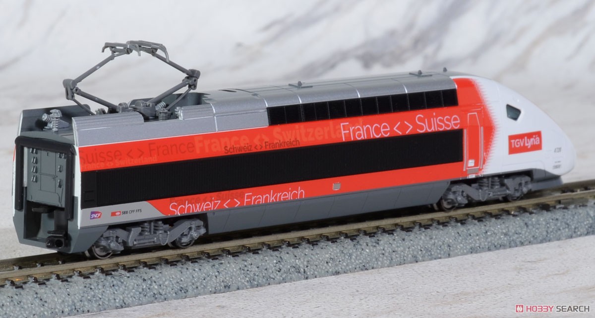 KATO Nゲージ TGV Lyria Euroduplex (リリア・ユーロデュープレックス) 10両セット 10-1762 鉄道模型 電 好評  ゲーム、おもちゃ